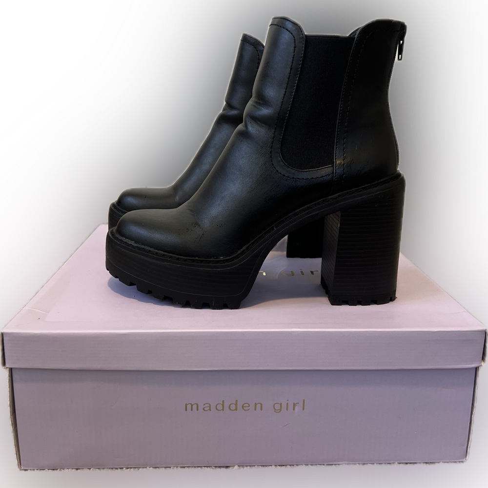 Madden Girl Platform Boots